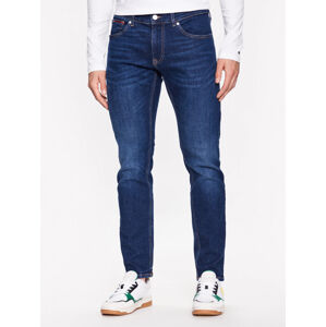 Tommy Jeans pánské modré džíny Scanton - 32/34 (1BK)